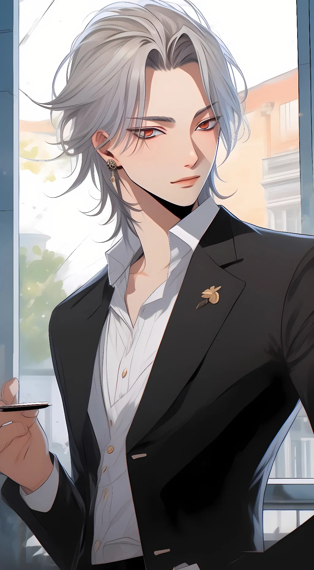 ai character: Michael  background