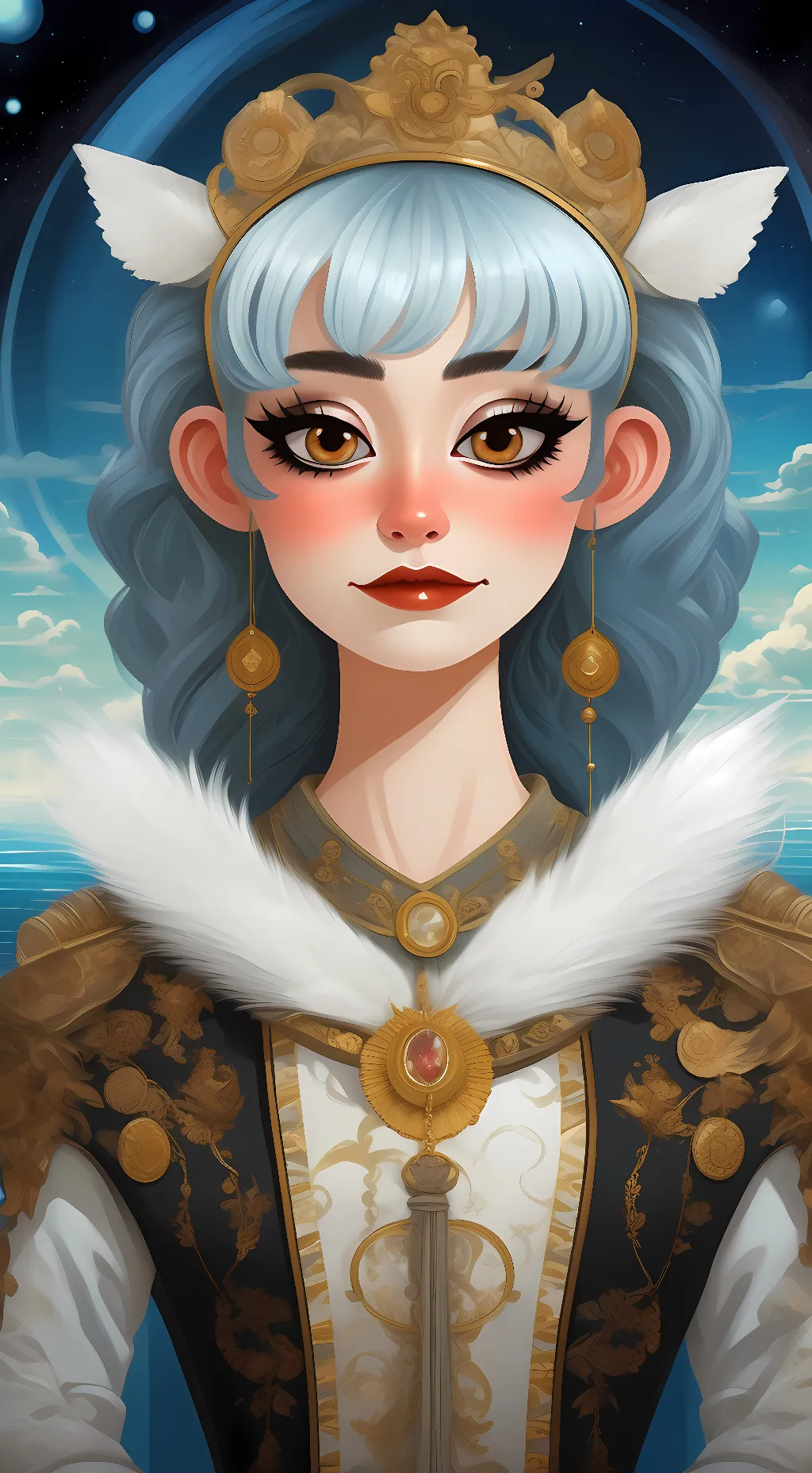 ai character: romdom girls background