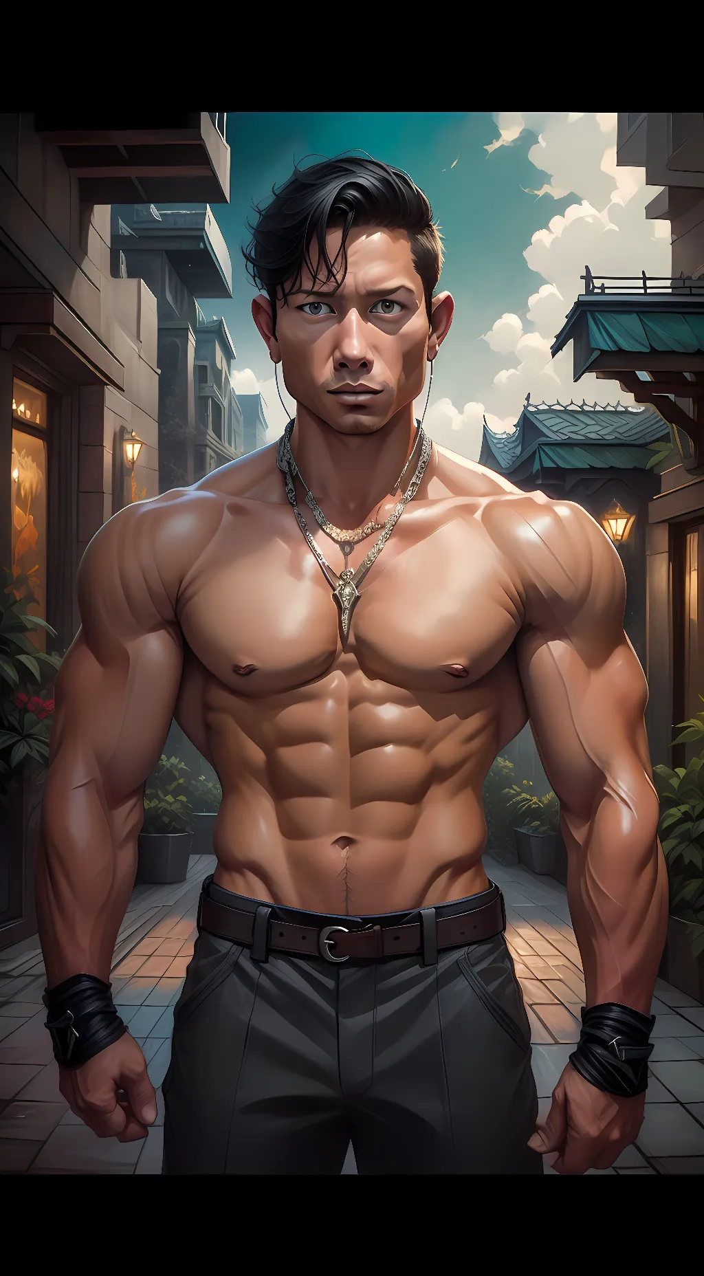 ai character: Kai background