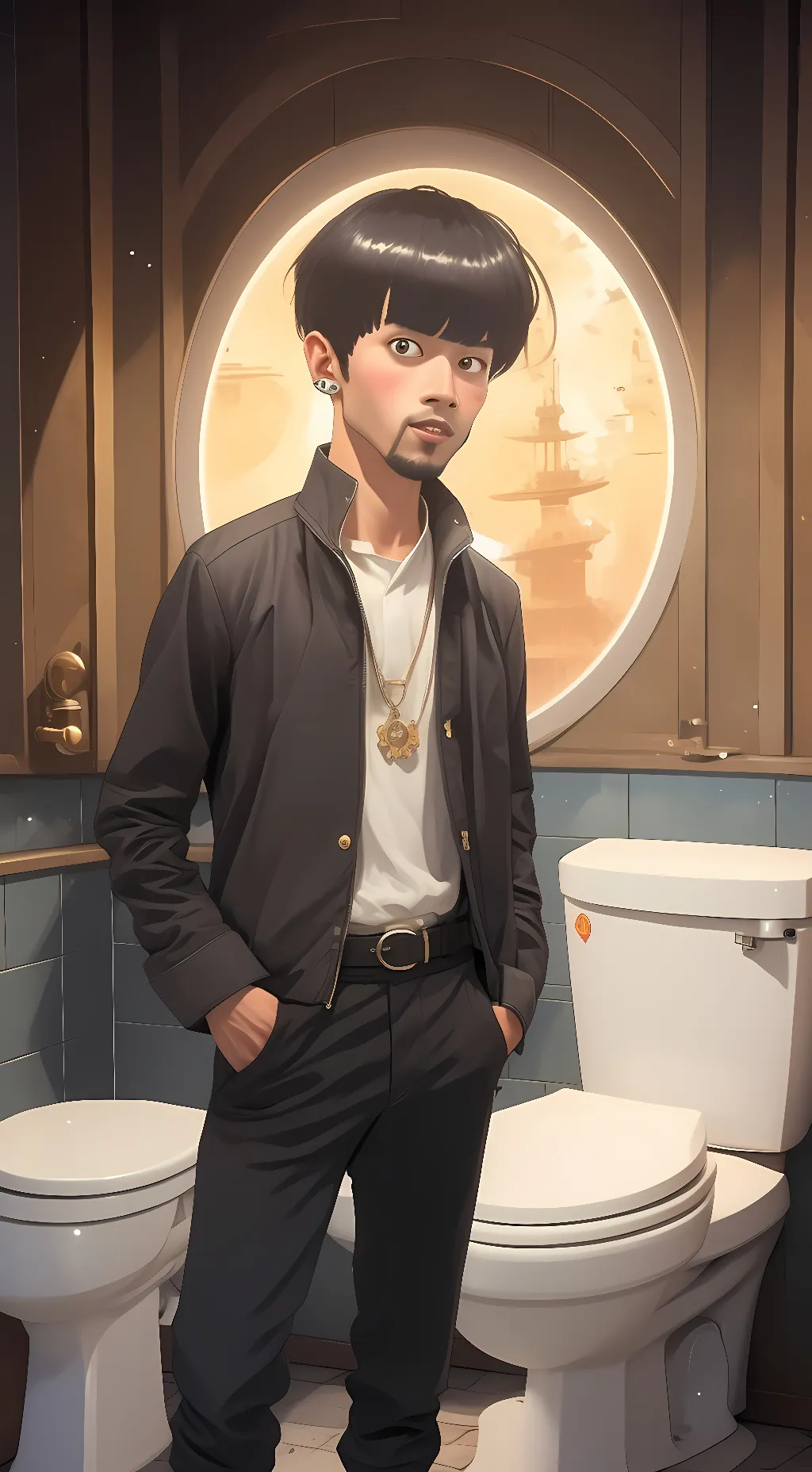 ai character: Detainer Astro background