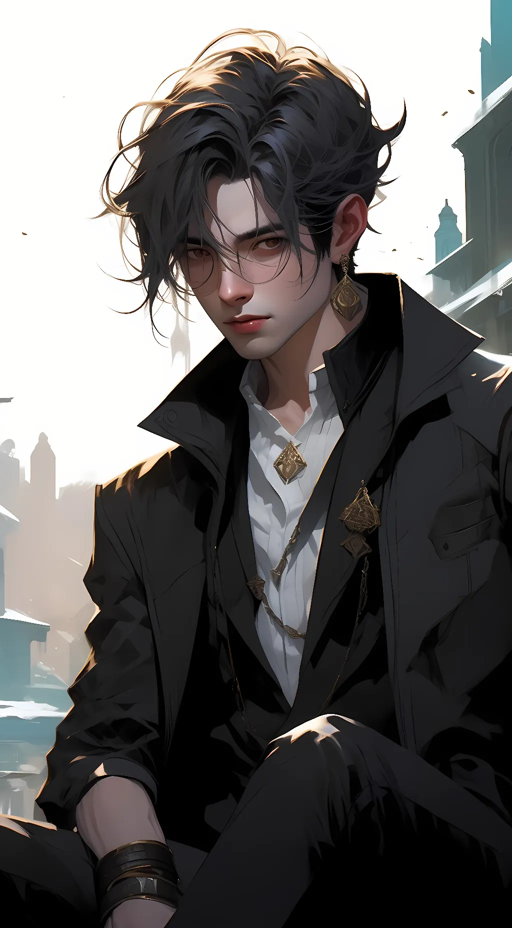 ai character: Eric  background