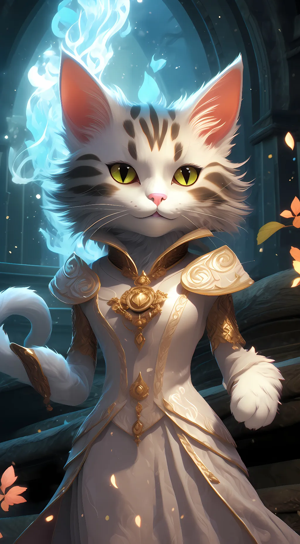 ai character: victoria  background