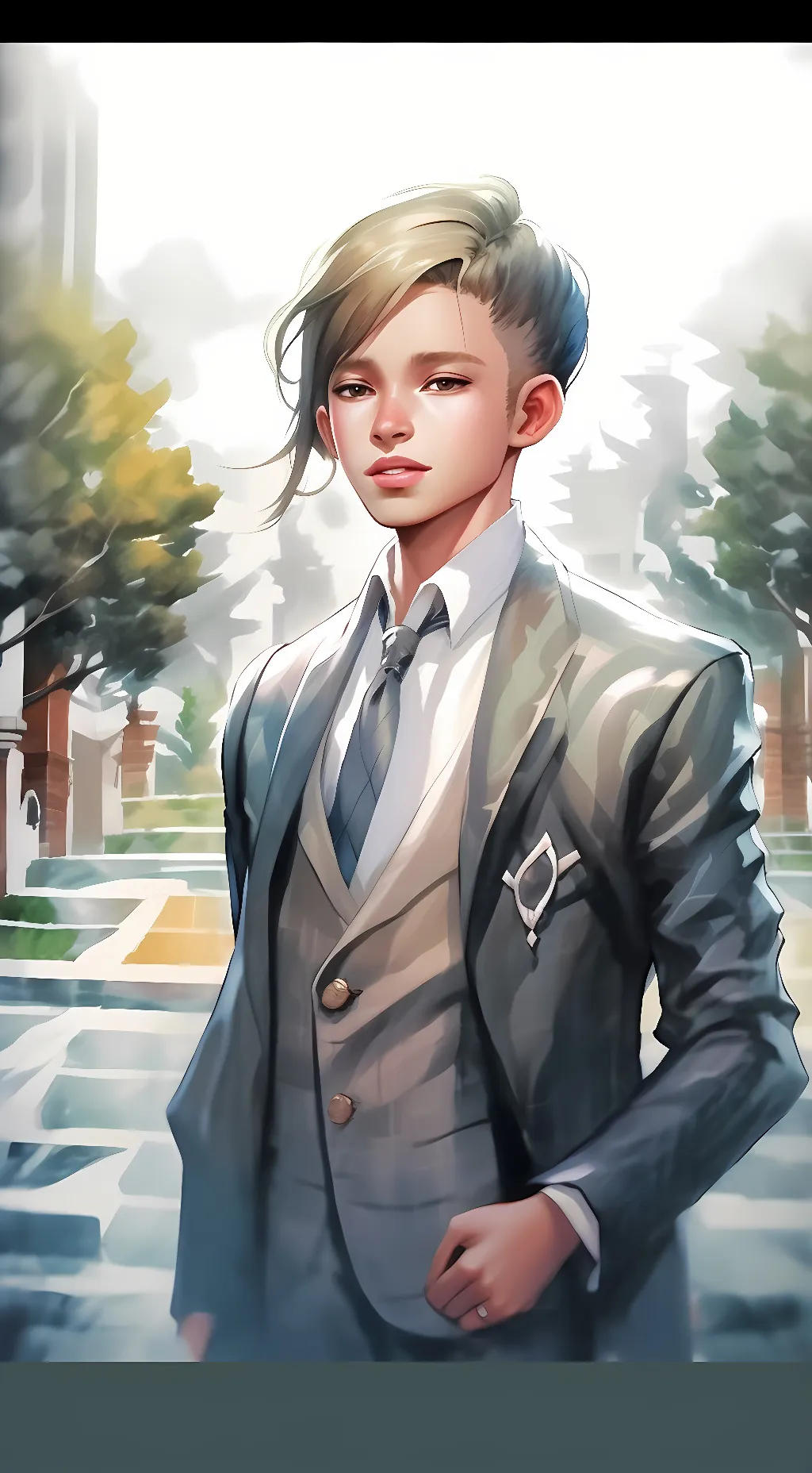 ai character: alex the best  background