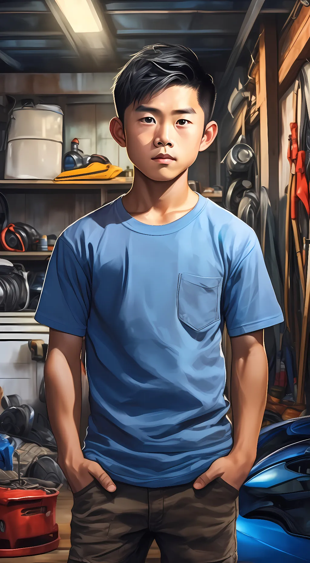 ai character: Paul background