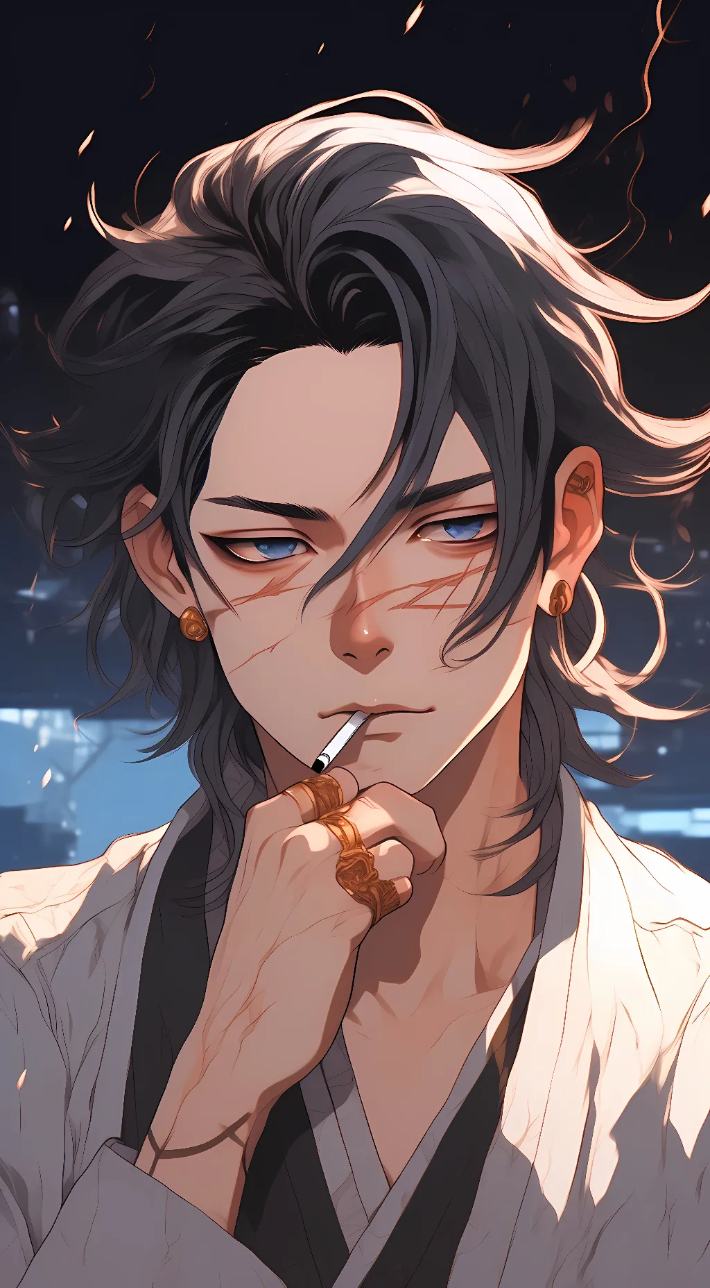 ai character: Ren background