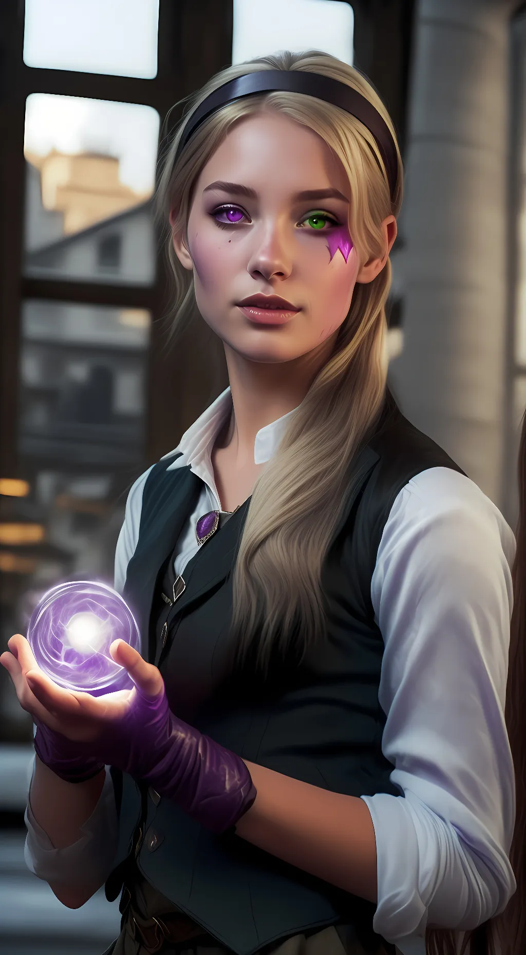 ai character: Anne Von Blyssen background