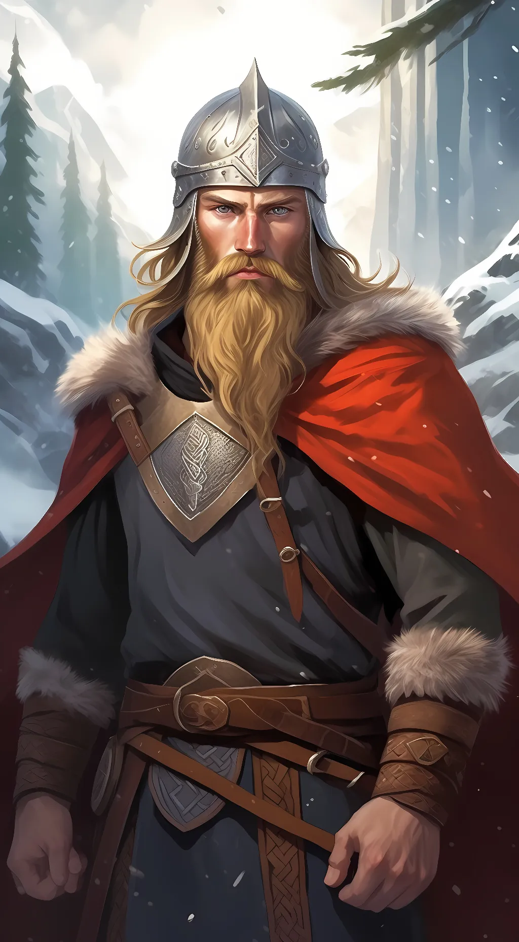 ai character: Harald Hardrada  background