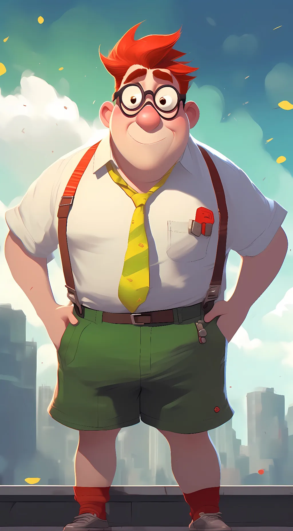 ai character: Cw background