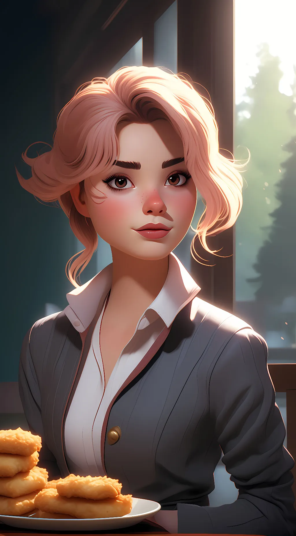 ai character: Lyla background