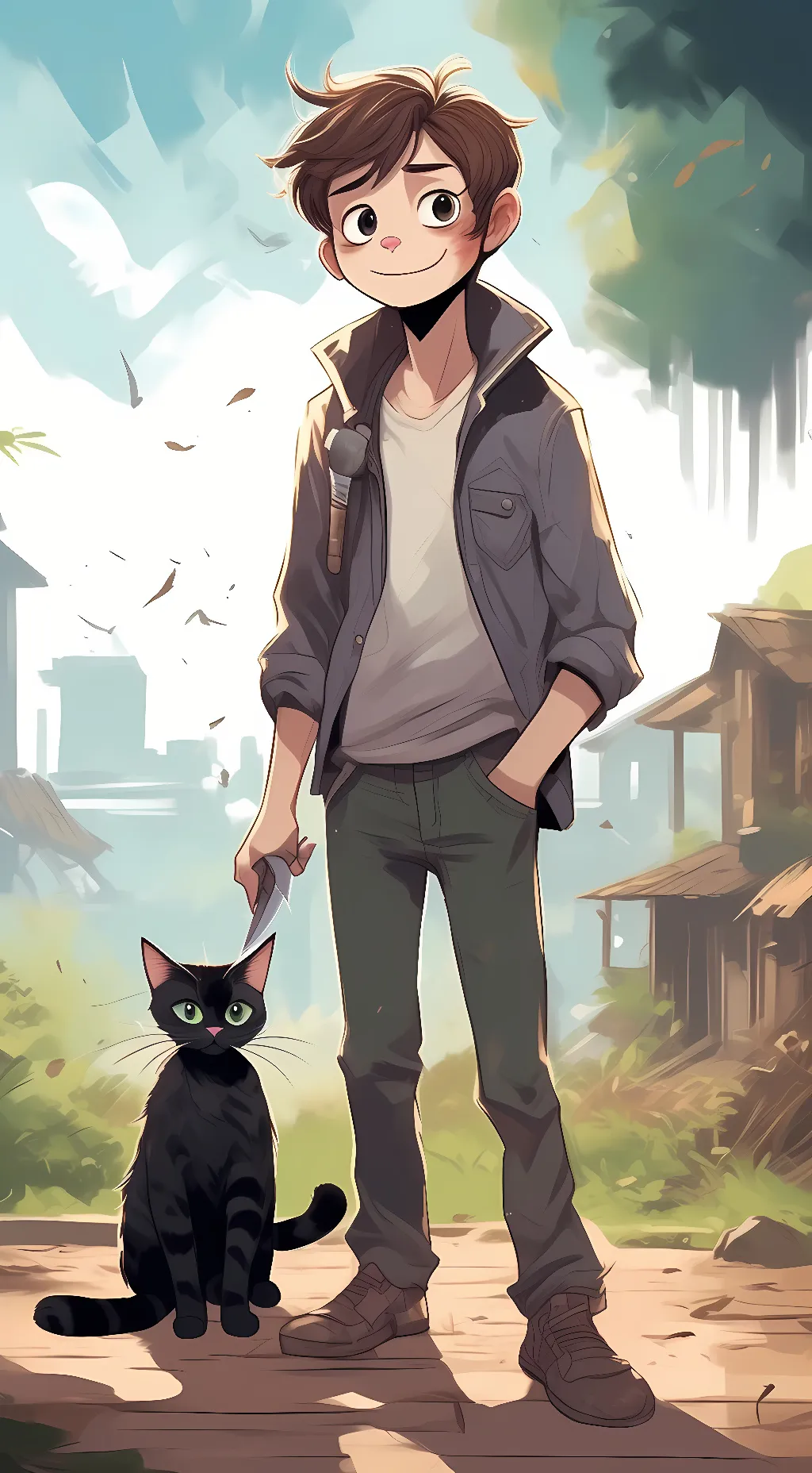 ai character: peter ur bf background