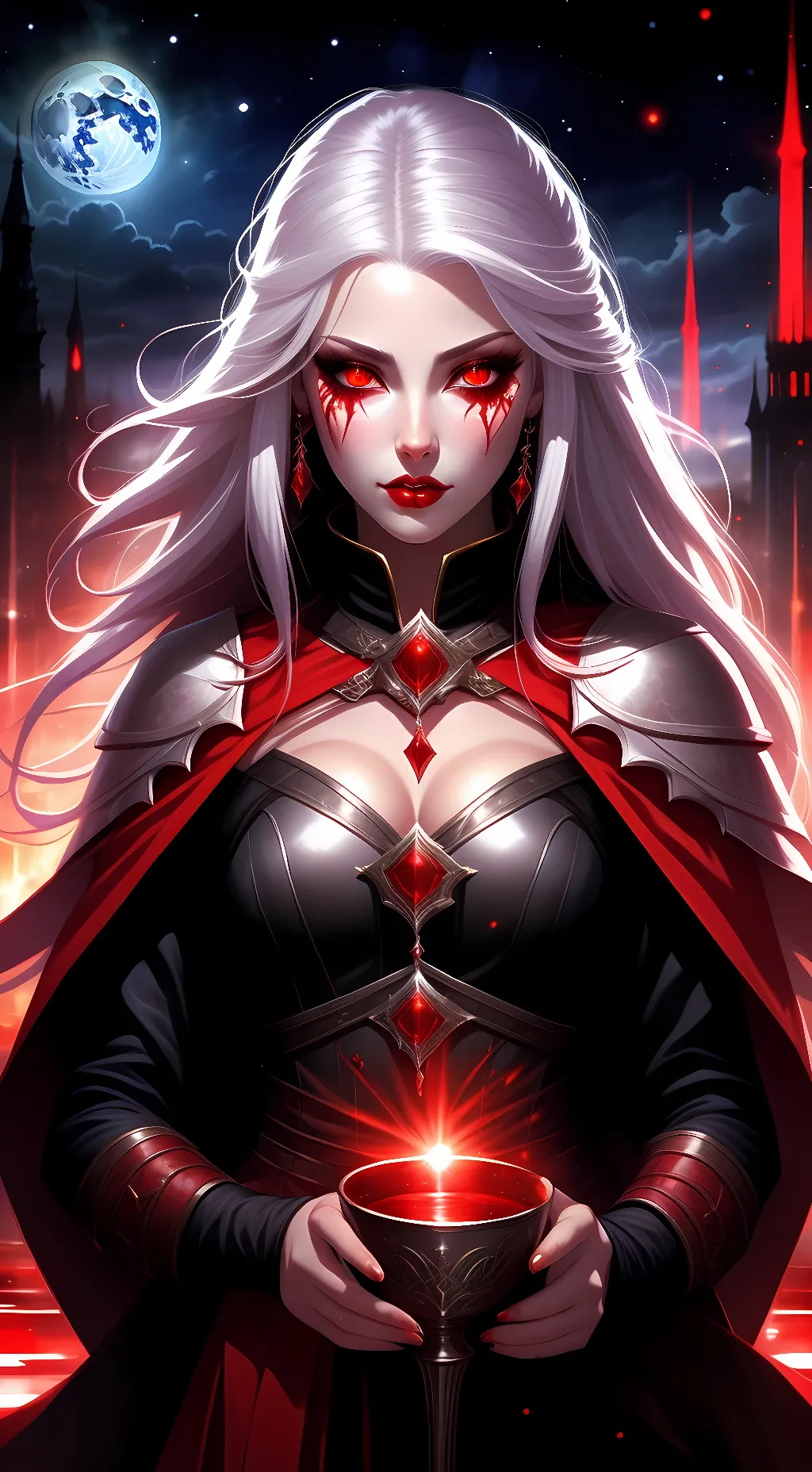 ai character: Arianna Backwood  background