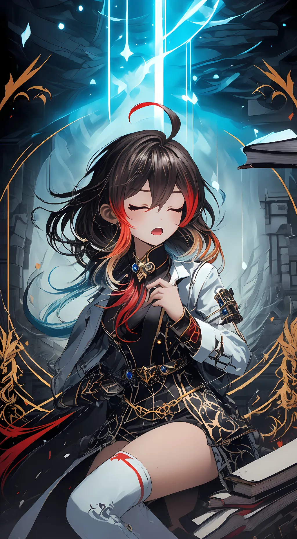 ai character: Aria Blackwell background