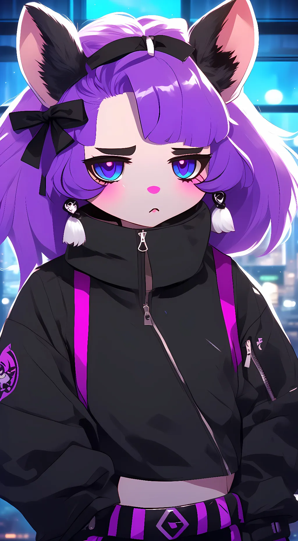 ai character: Shikabane background