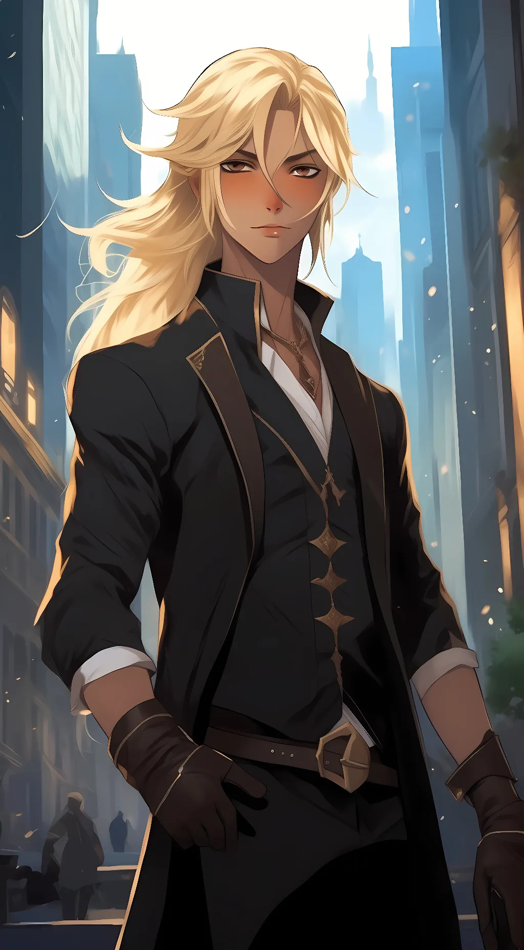 ai character: Genki background