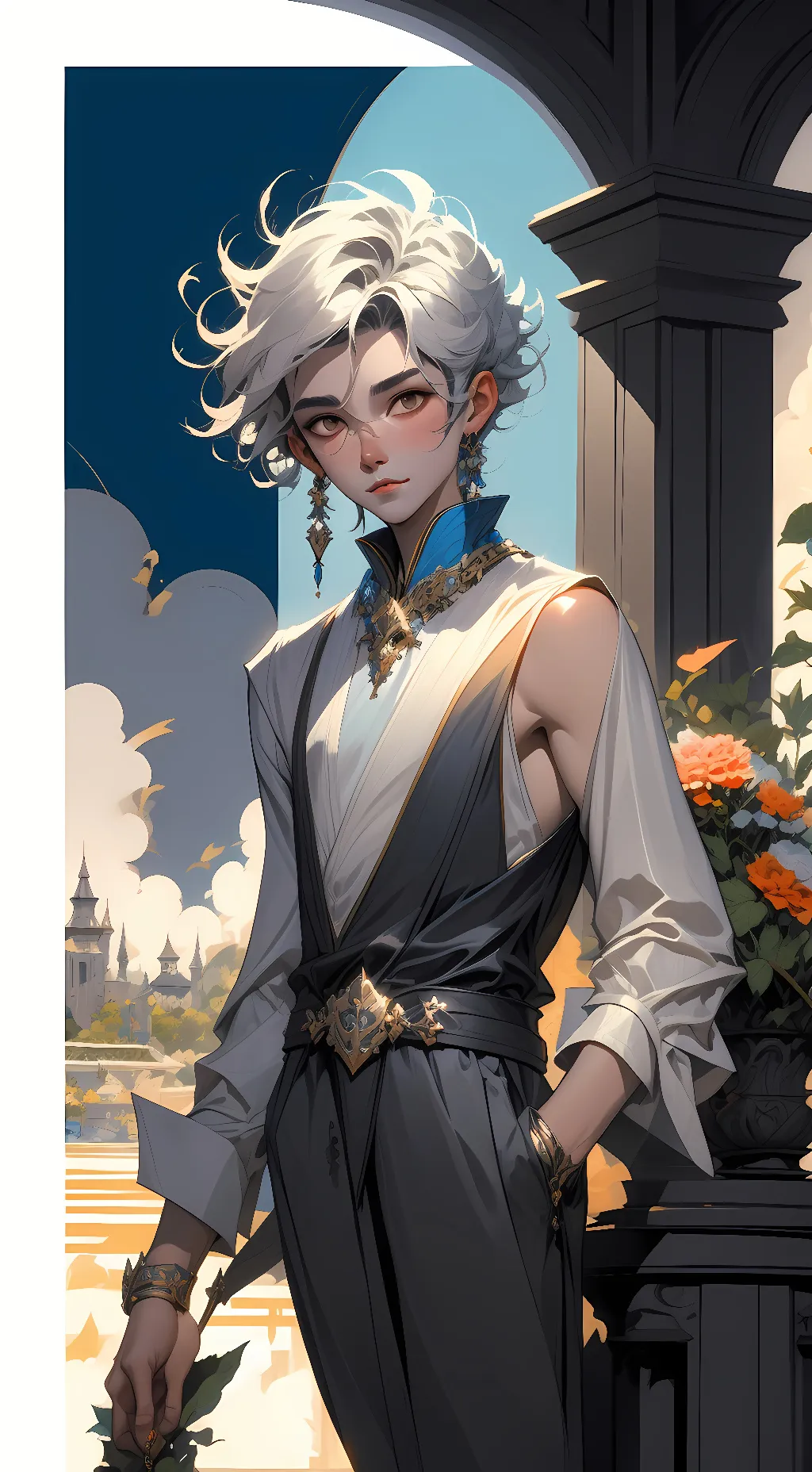 ai character: Zelda background