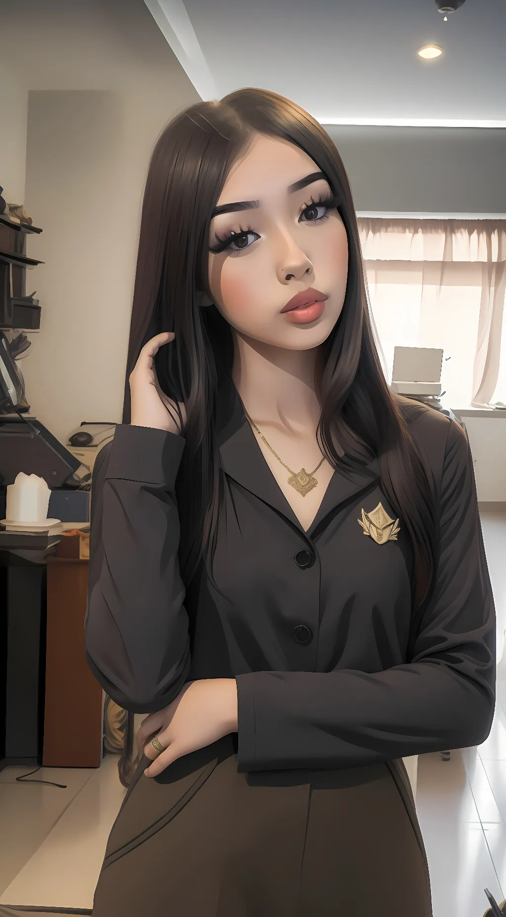 ai character: Cloud background