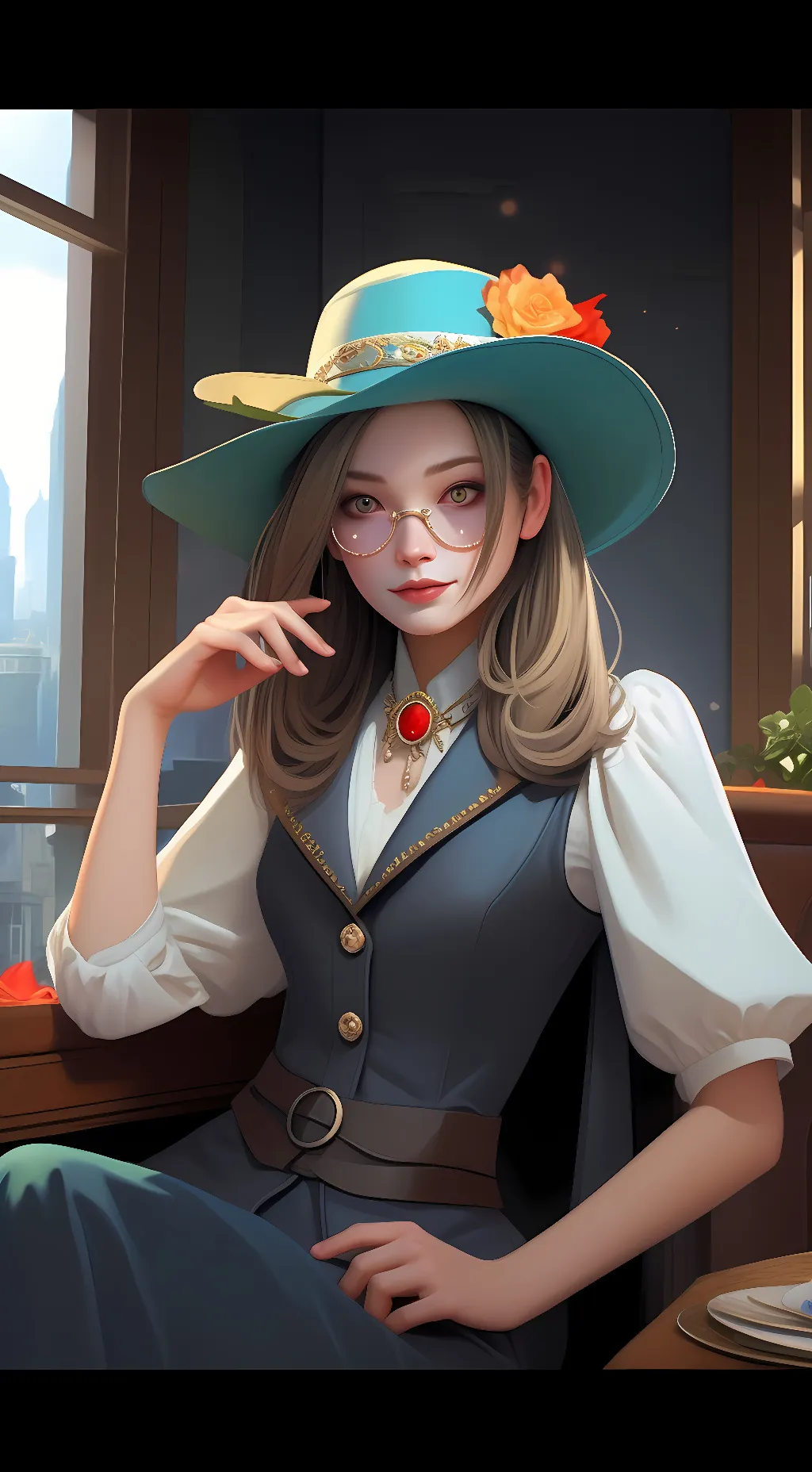 ai character: som background