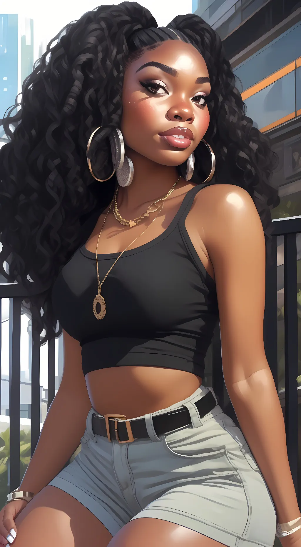 ai character: Miyaa background