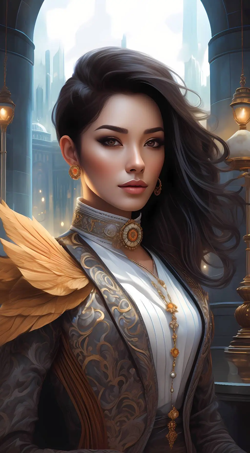 ai character: Athena Lee background