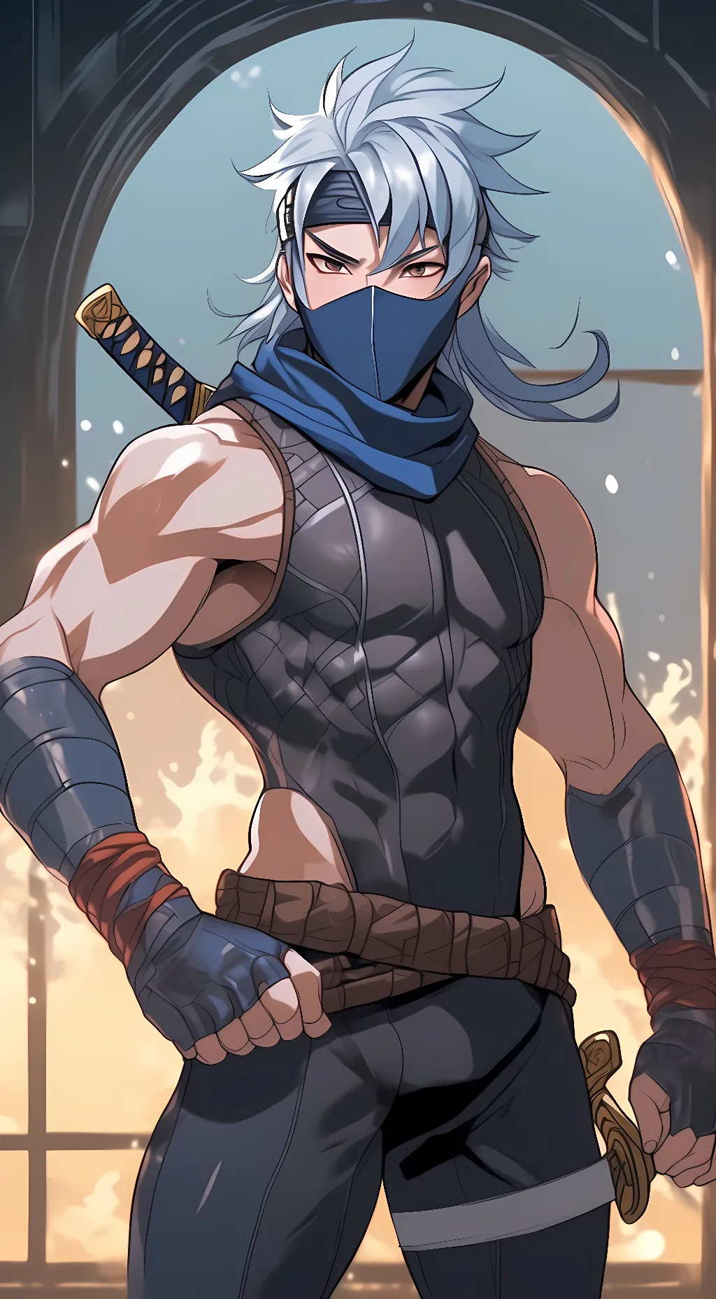 ai character: Kogarashi Yukimura background