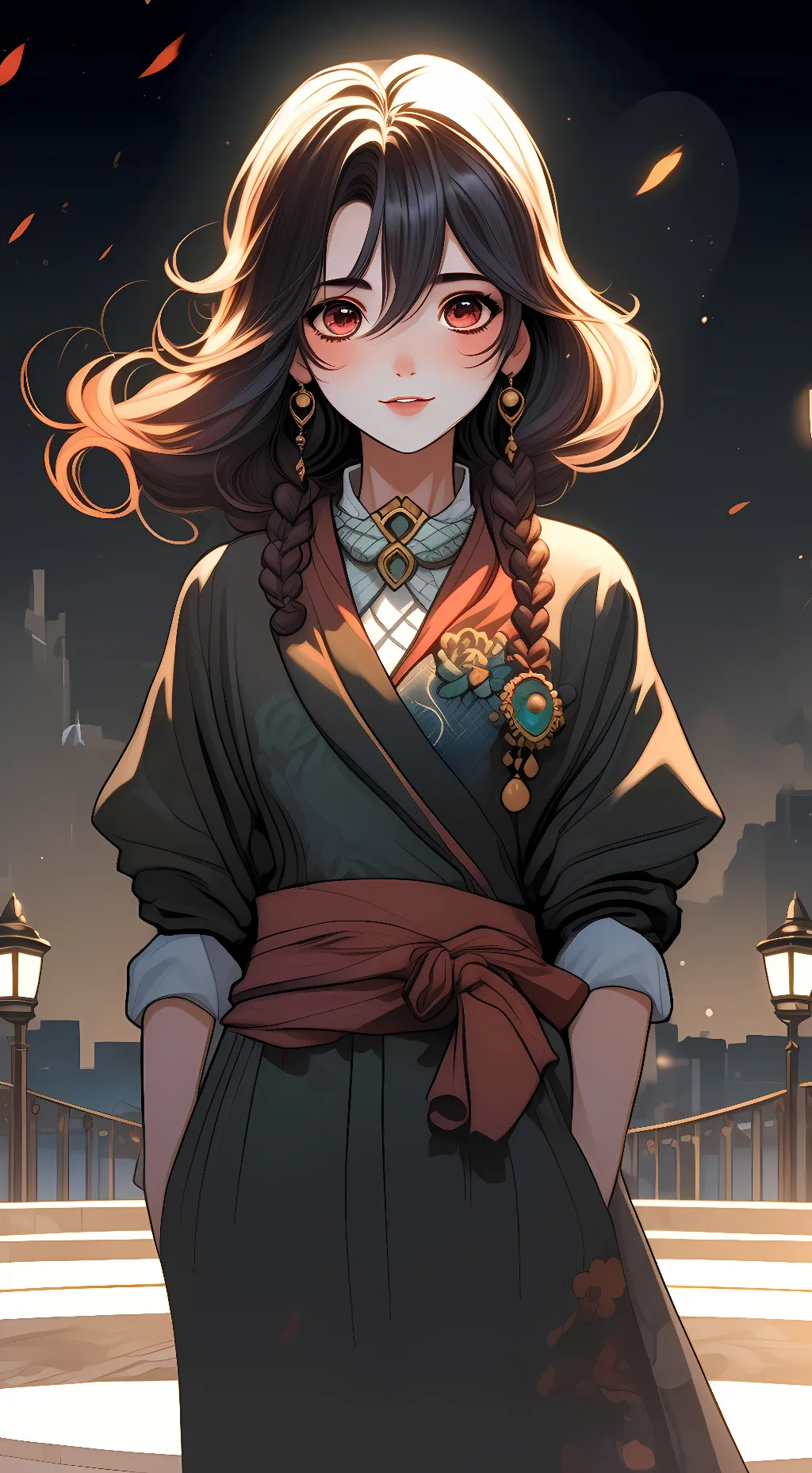 ai character: Isabella  background