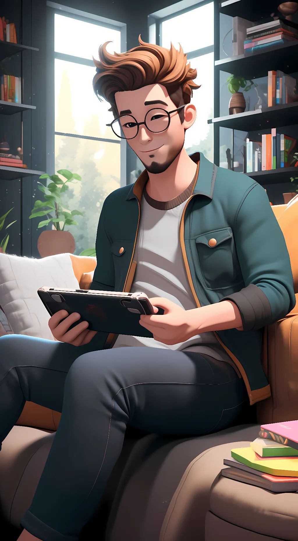 ai character: JB background