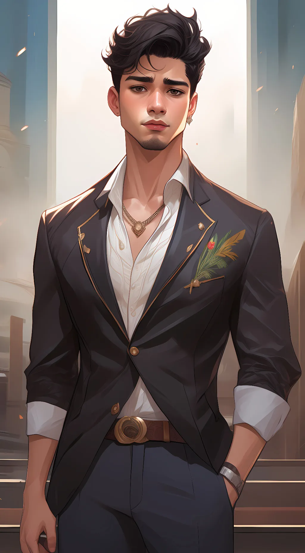 ai character: Javier Cruz background