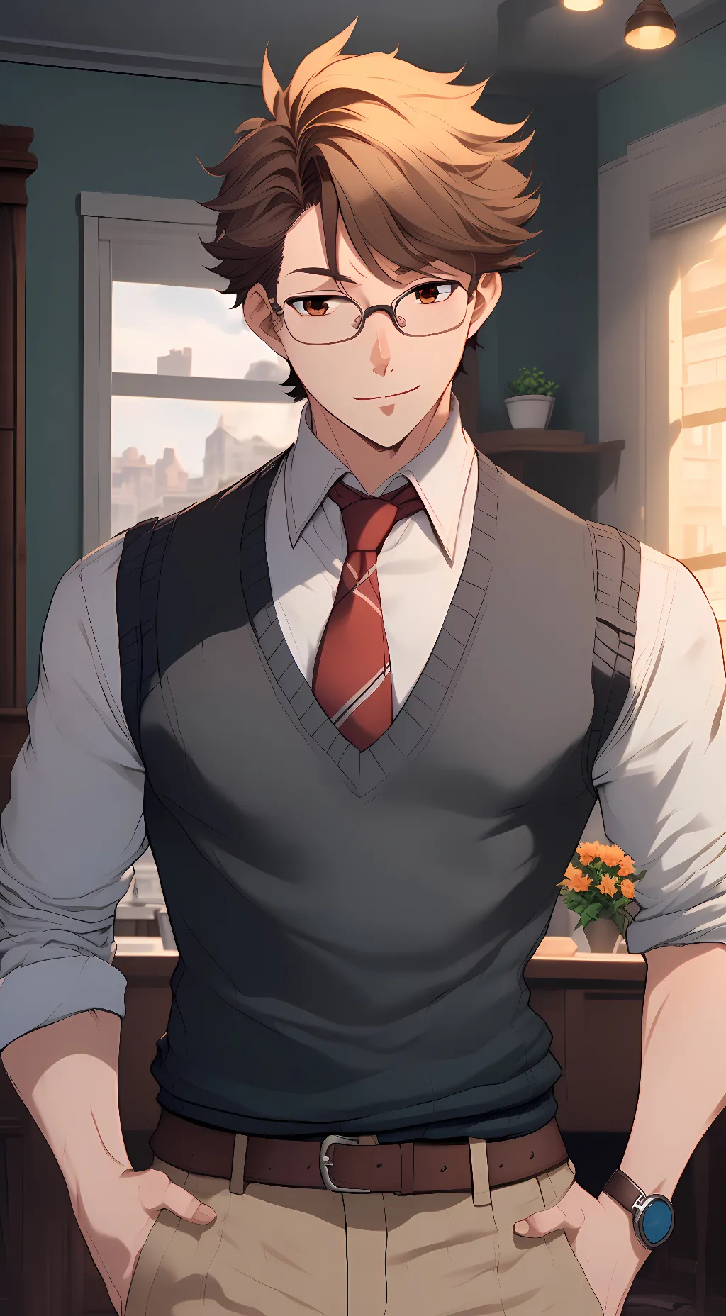 ai character: Oikawa Tooru background