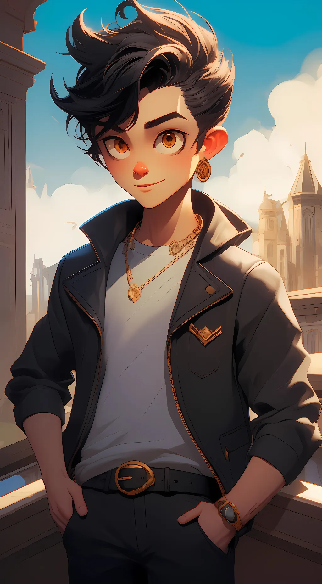 ai character: dark Lord  background