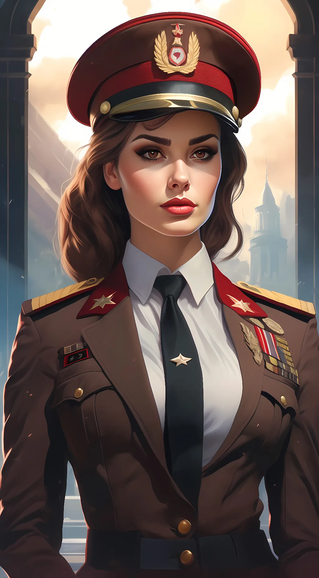 ai character: Serena Harris background