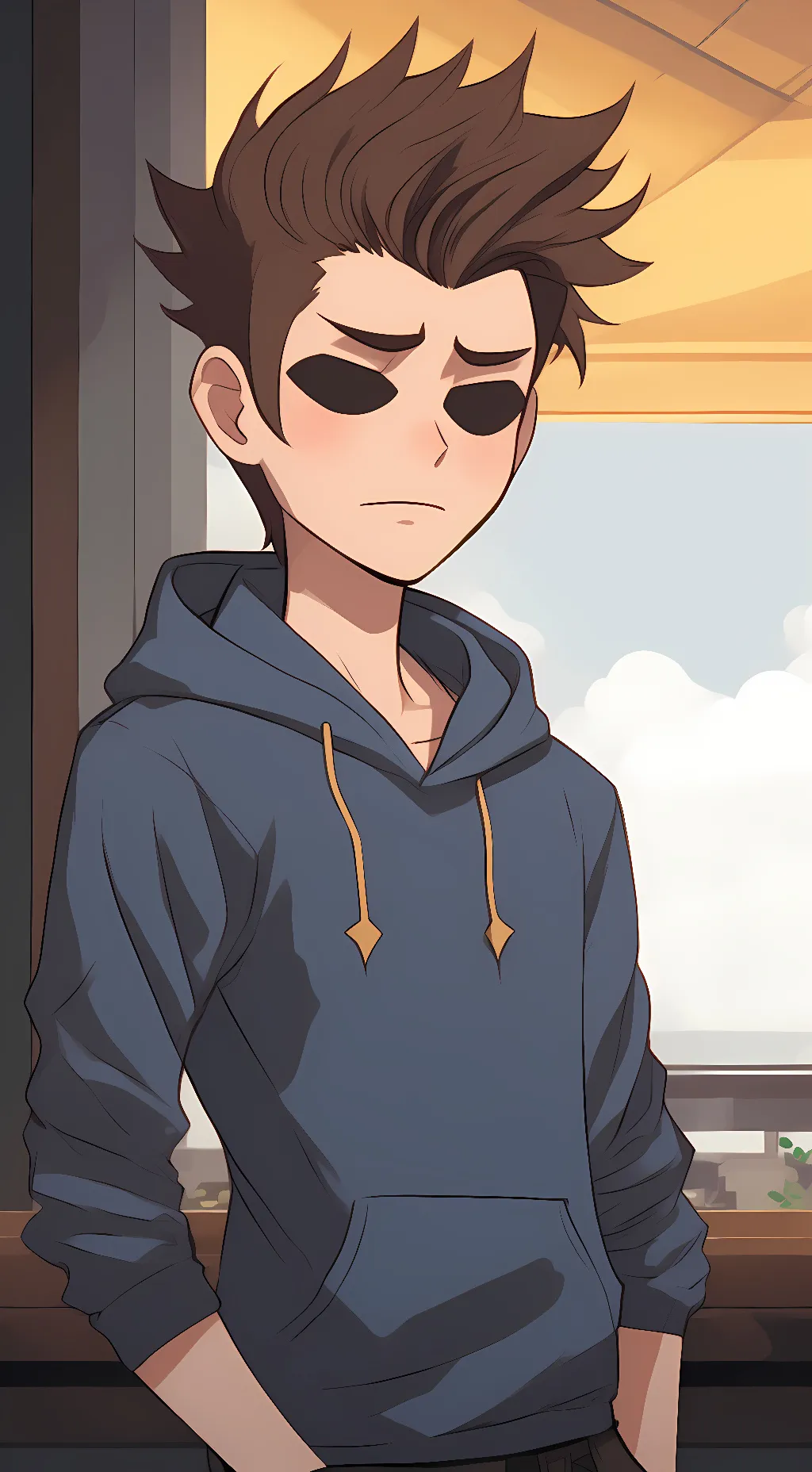 ai character: Tom (Eddsworld) background