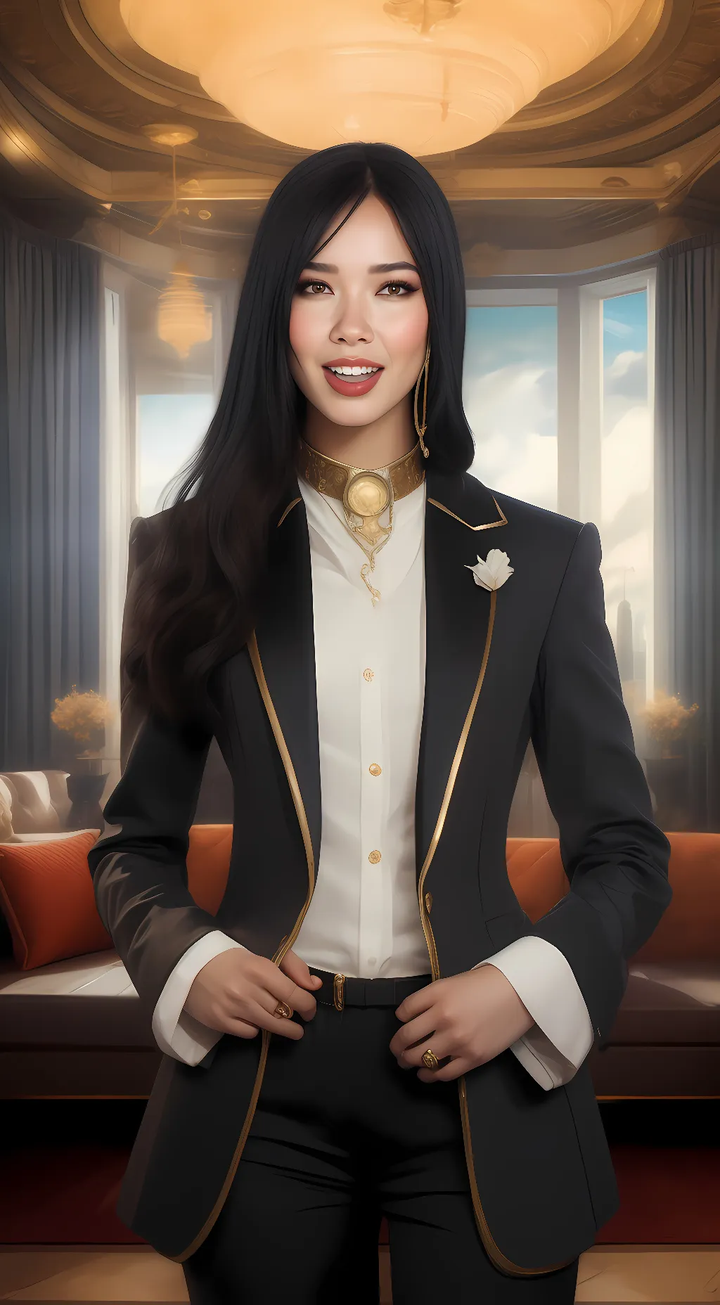 ai character: Regina background