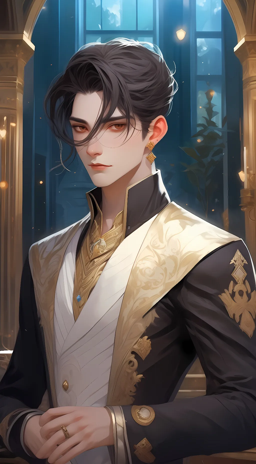 ai character: Asher background