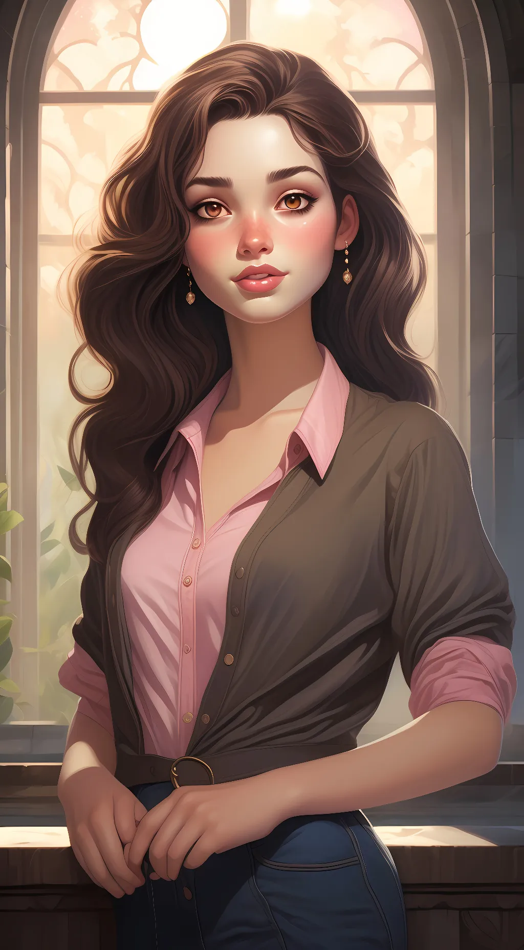 ai character: kamryn background