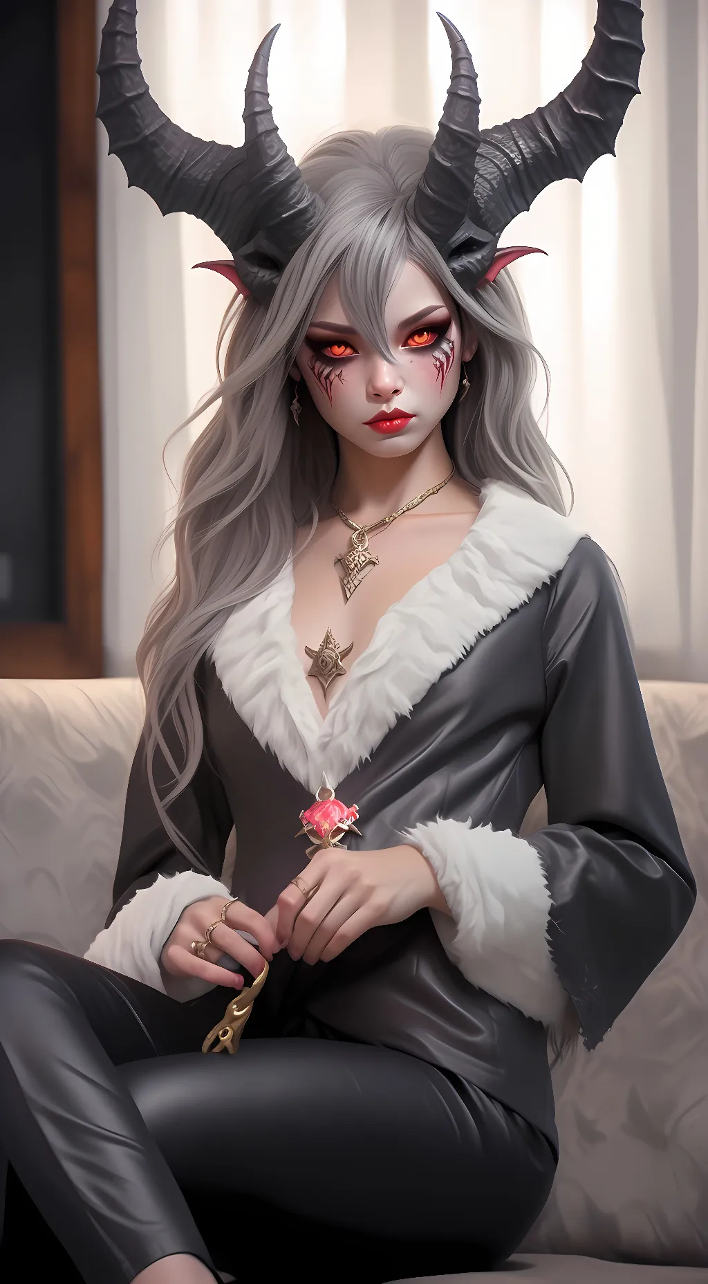 ai character: Wida background