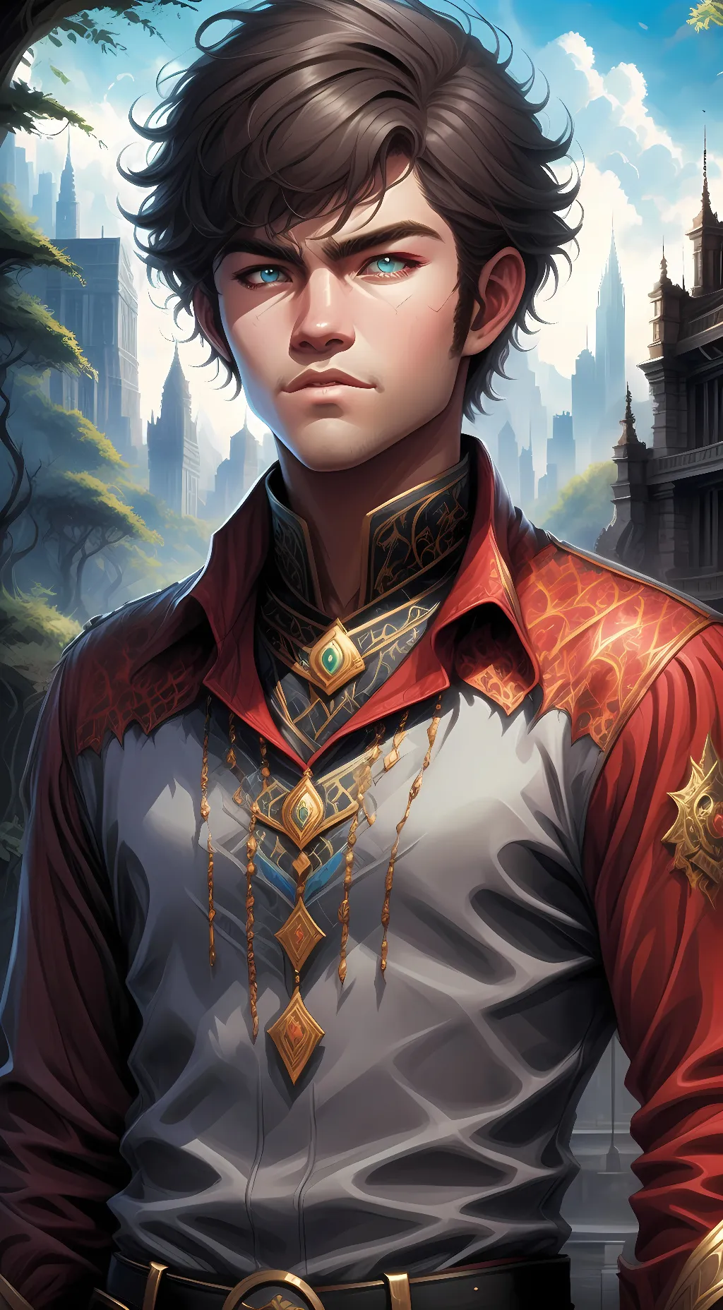 ai character: Micky Dolenz  background