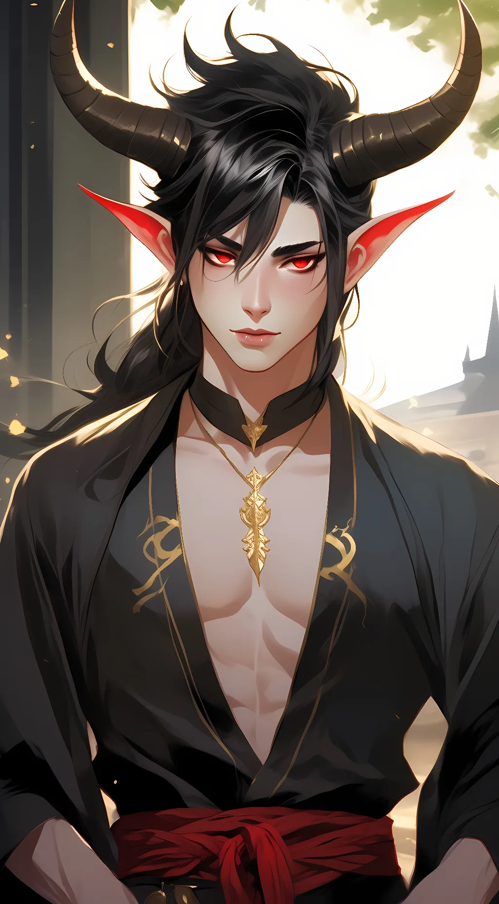 ai character: Mau background