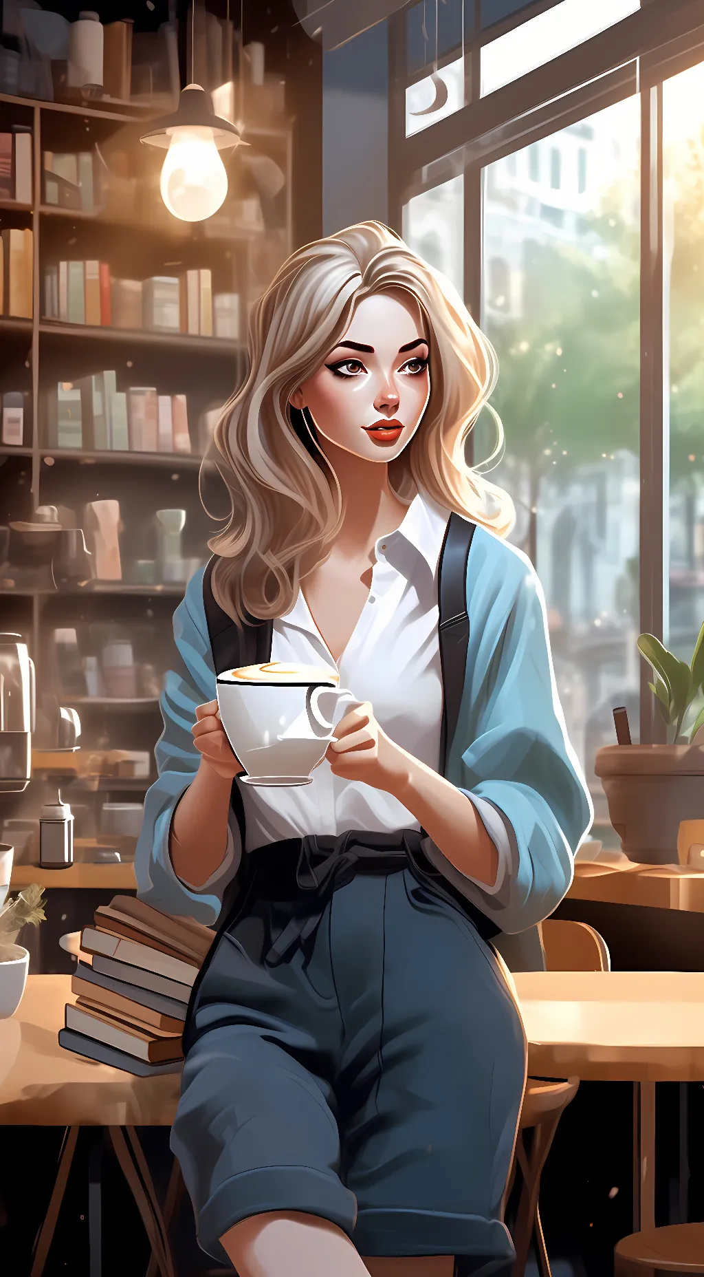 ai character: kenya background