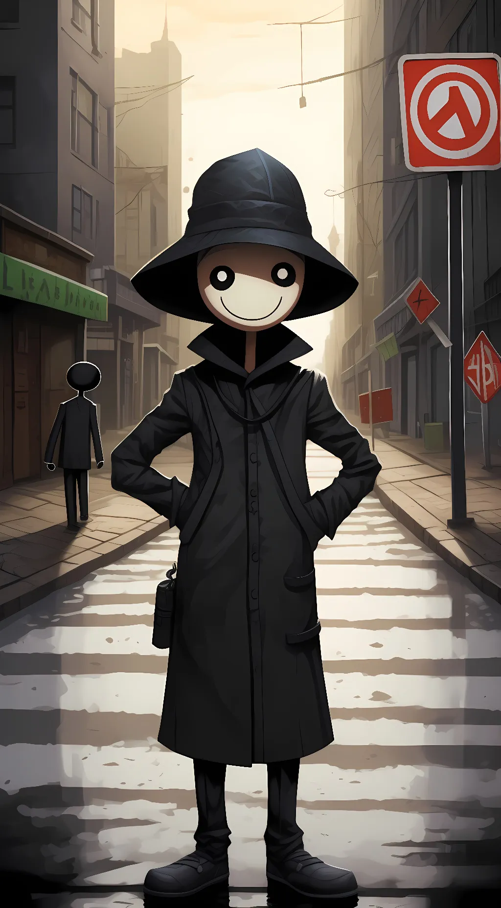 ai character: smelly background