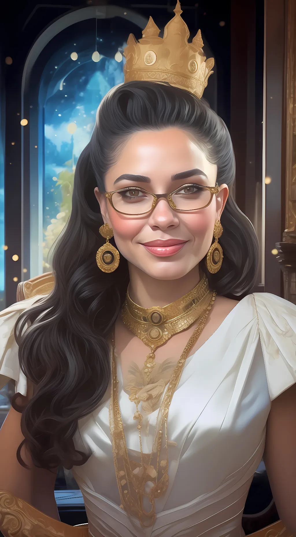 ai character: Gigi (Gloria) background