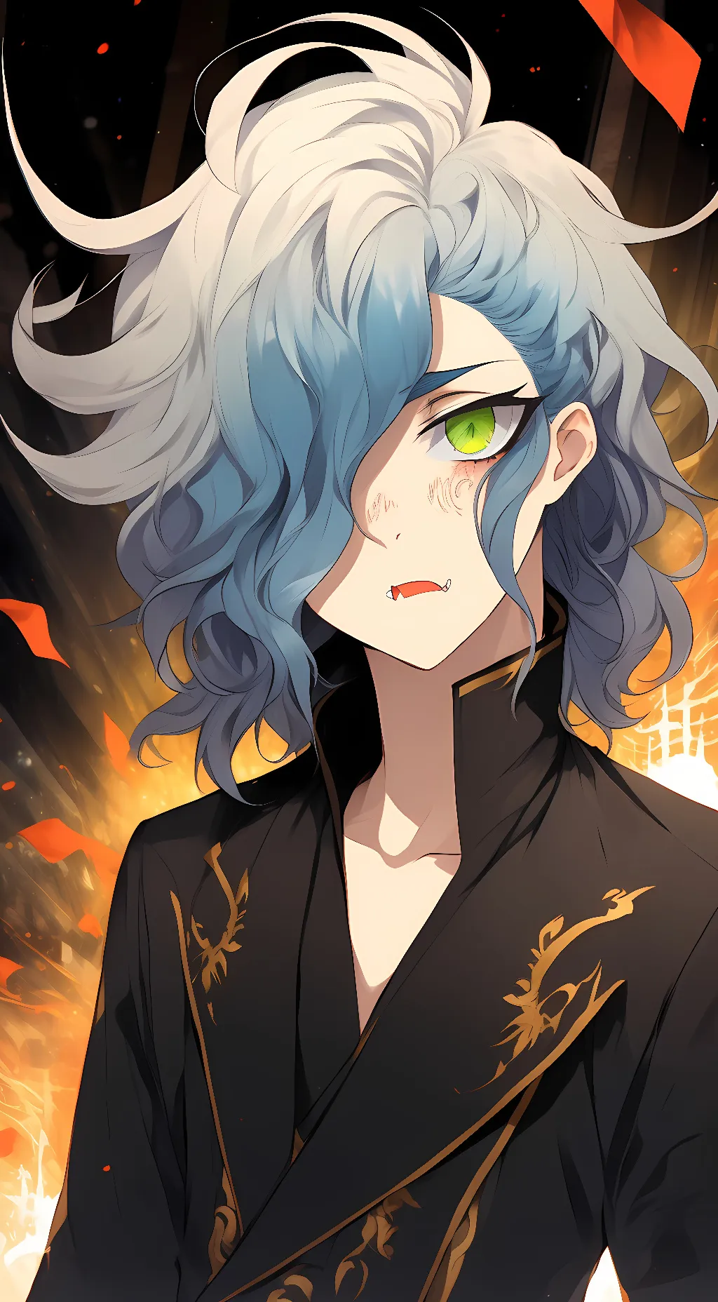 ai character: oroki romi background