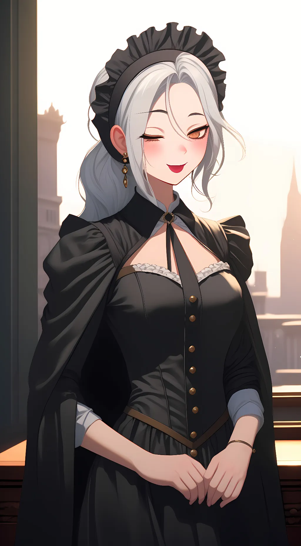 ai character: Allah sanna background