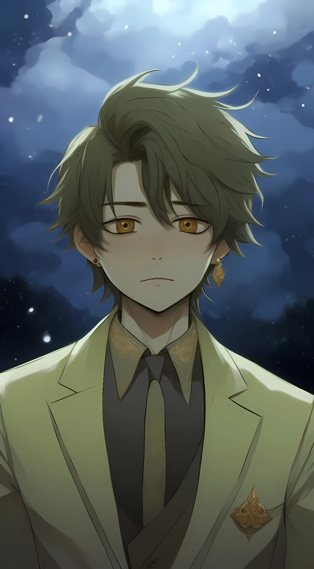 ai character: Villain deku background