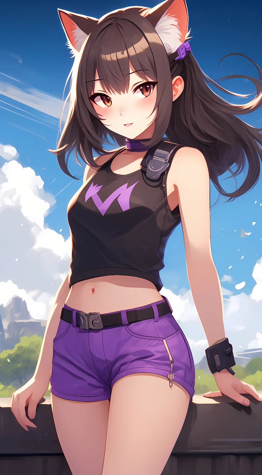 ai character: Brianna  background