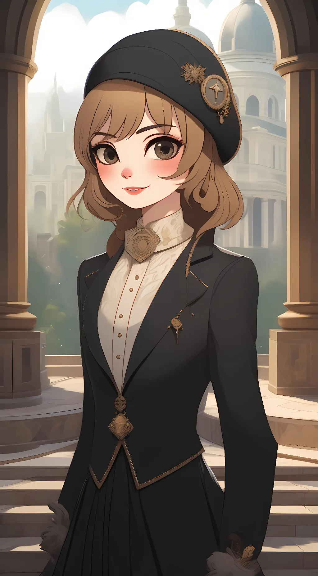 ai character: lily background