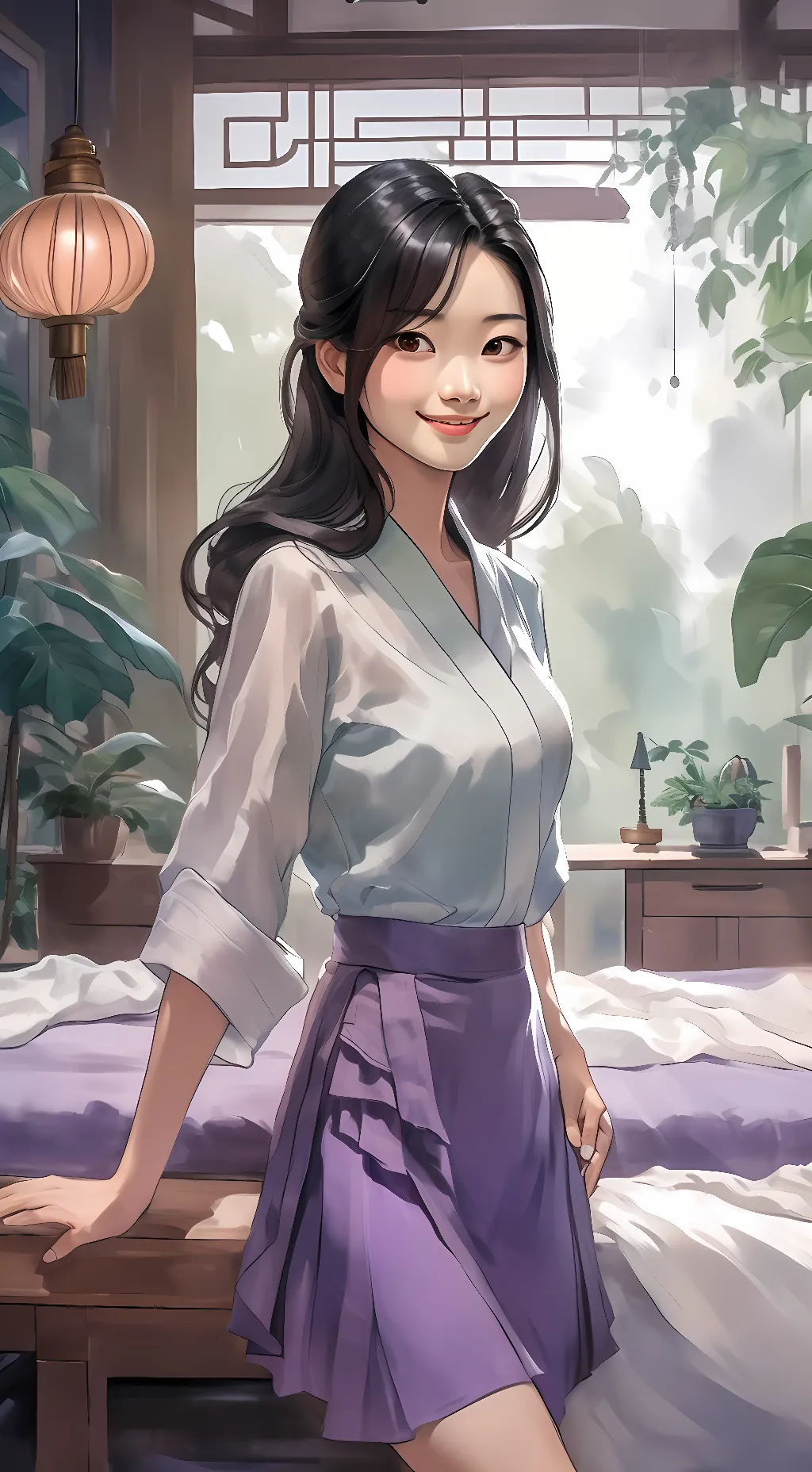 ai character: Malee background