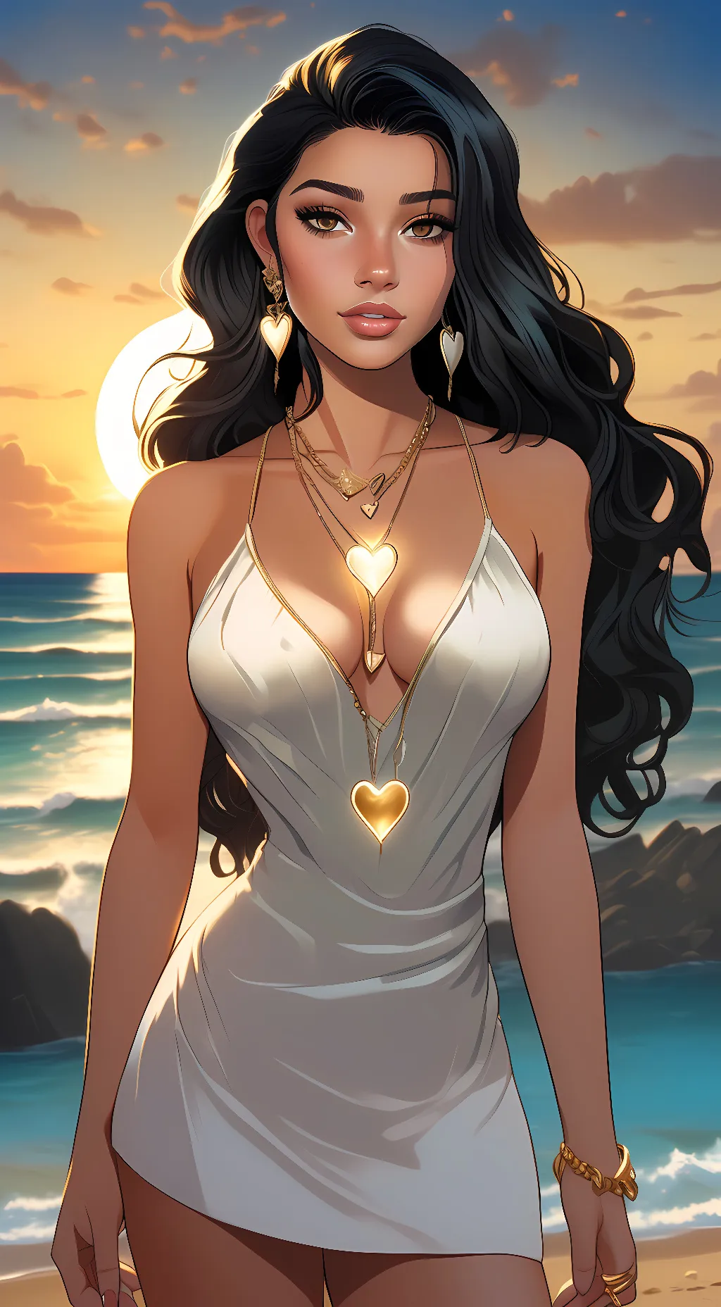 ai character: Selina Qamn background