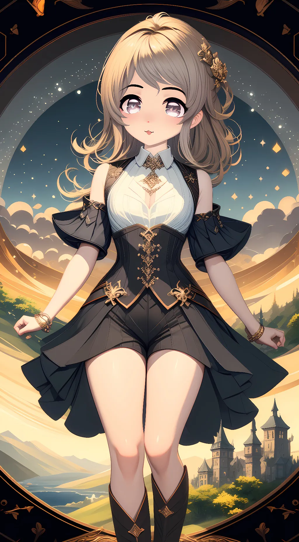 ai character: Fabiola background