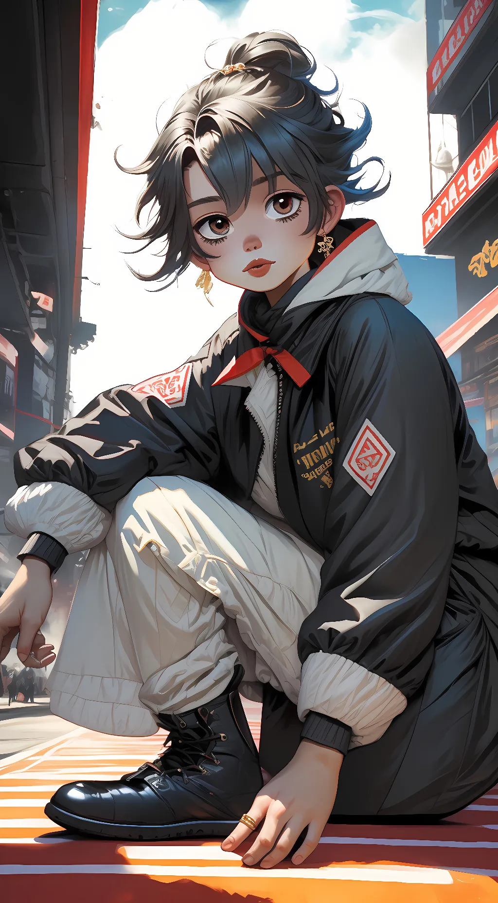 ai character: Addie background