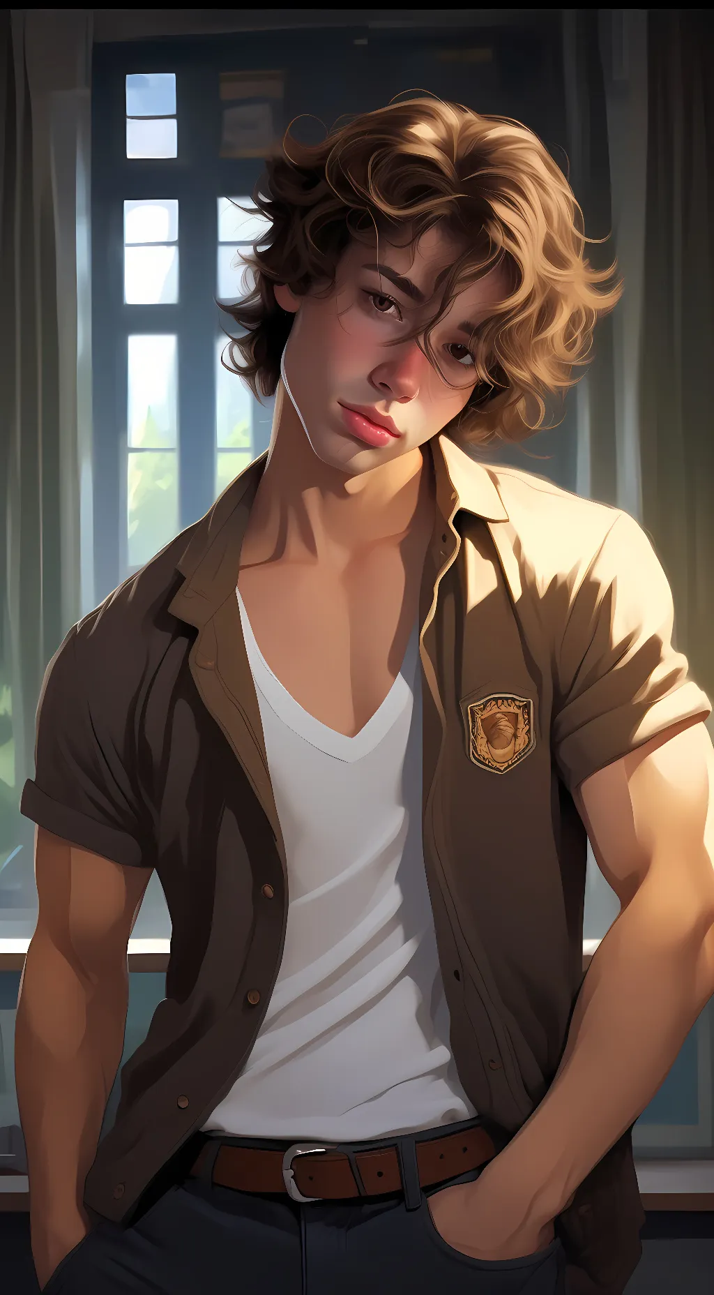 ai character: Marcus background